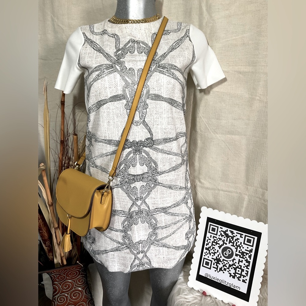 ZARA Women Basic Collection Mini Dress. Sz: Small. Stretchy.